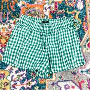Gingham Shorts